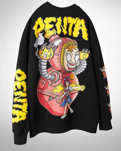 Anniebell Machine Sweater Black - PENTA