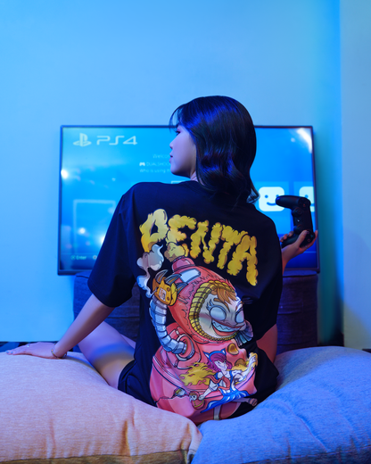 Anniebell Machine T-shirt Black - PENTA