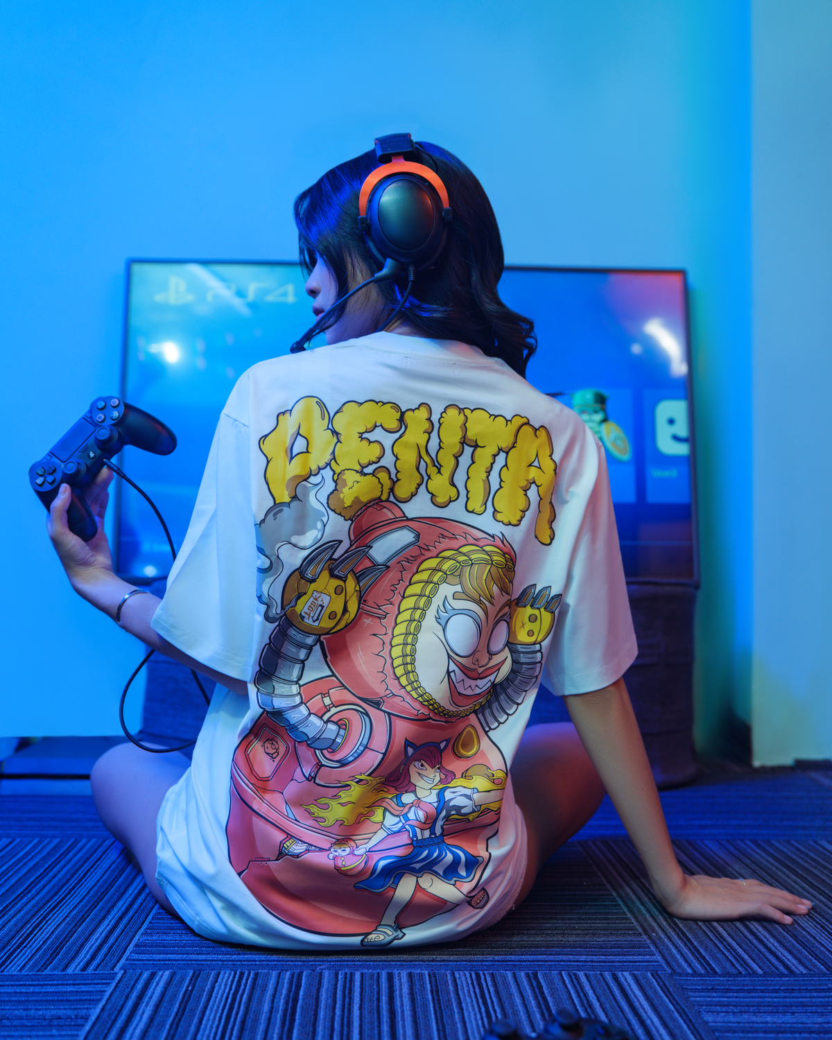 Anniebell Machine T-shirt White - PENTA