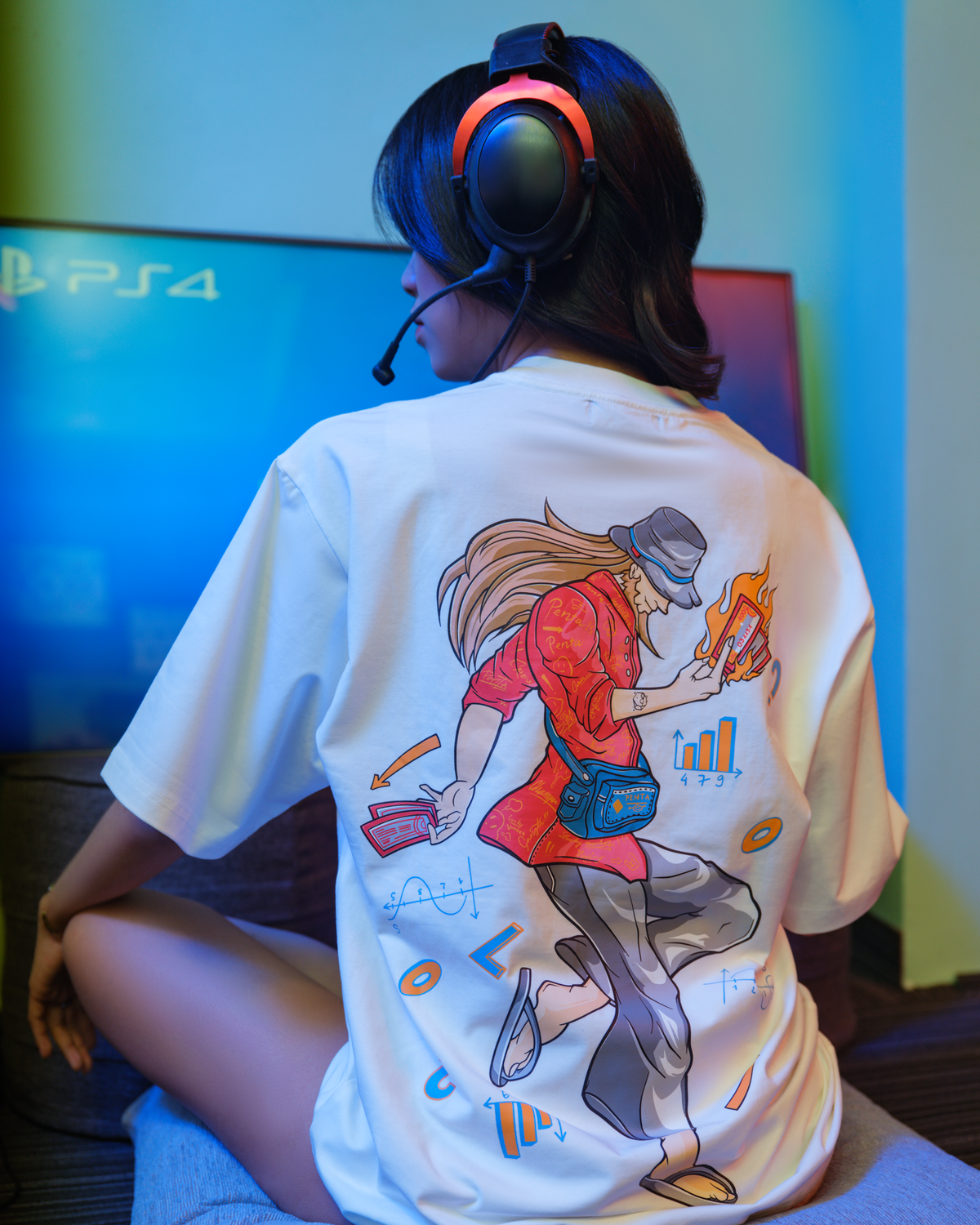 "Destiny 4:30pm" T-shirt White - PENTA