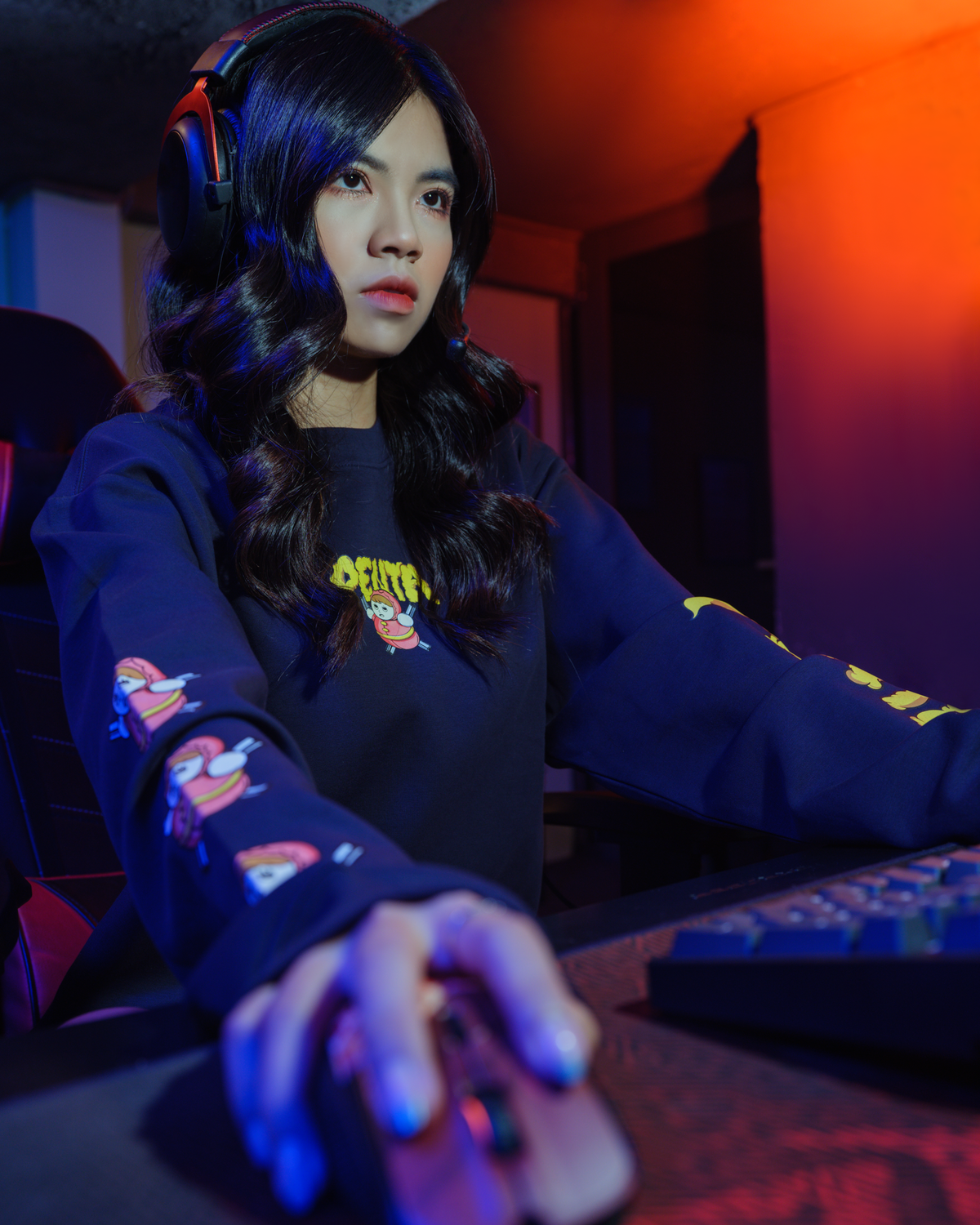 Anniebell Machine Sweater Navy - PENTA