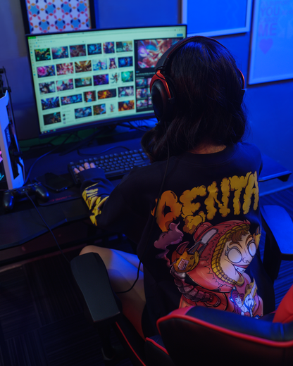 Anniebell Machine Sweater Navy - PENTA