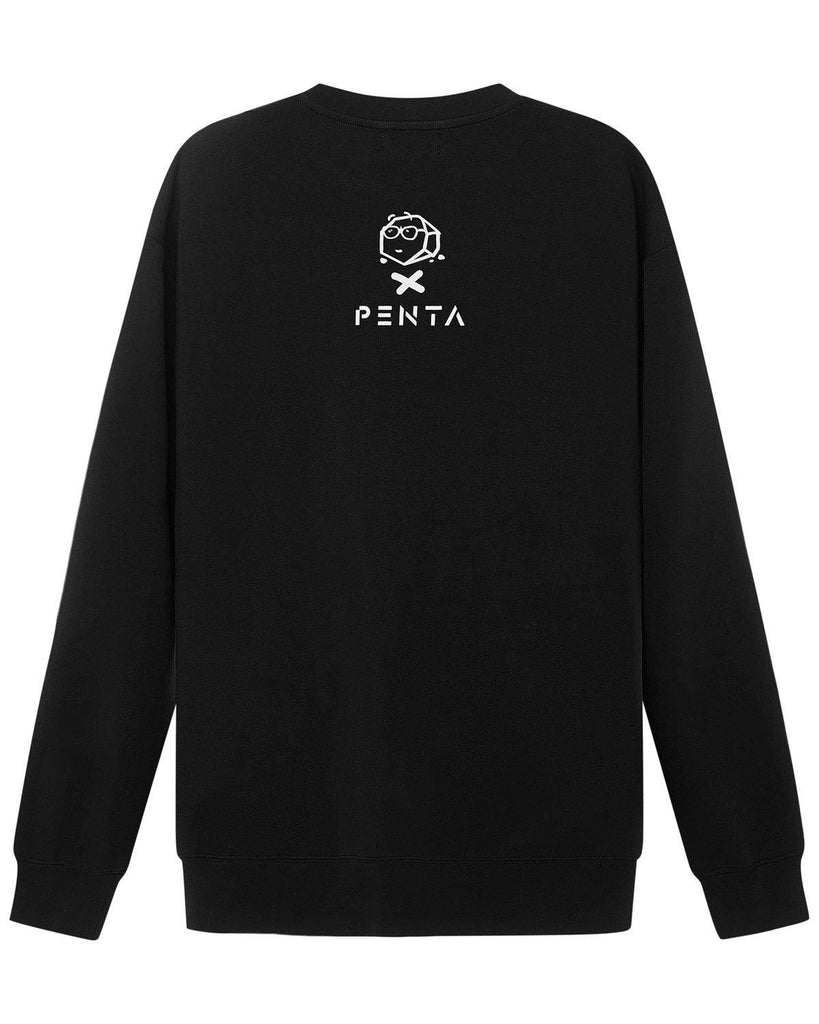 "Destiny 4:30pm" Sweater Black - PENTA
